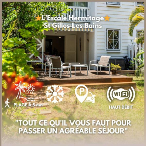 Escale Hermitage 100m de la plage avec Terrasse